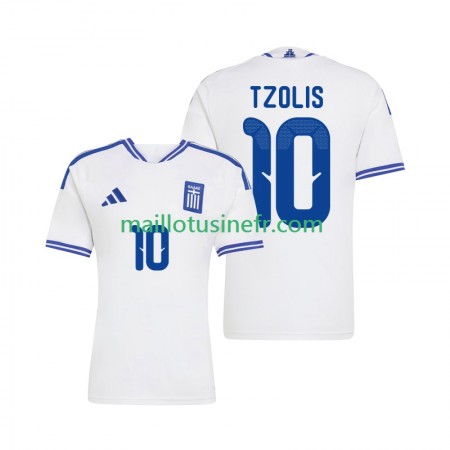 Maillot de Foot Grèce Christos Tzolis 10 Domicile 2026